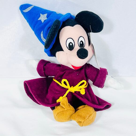 Disney Store 8” Plush Beanie Bag Mickey Goofy Pluto Lot Of 4 New With Tags - Picture 12 of 16